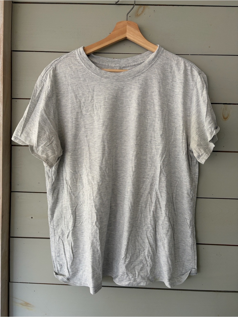 Lululemon Lightweight Grey Short Sleeve Tee